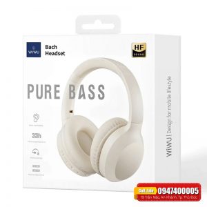Tai nghe chụp tai Bluetooth WiWU TD-01 Pure Bass