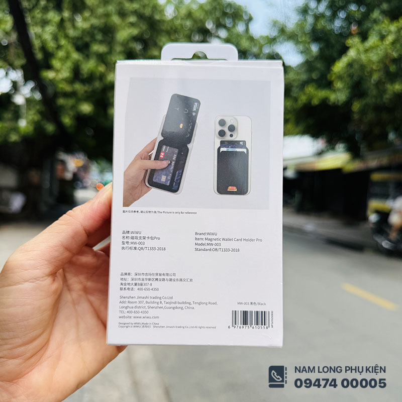 Ví cài thẻ WiWU Mag Wallet - Ảnh 7