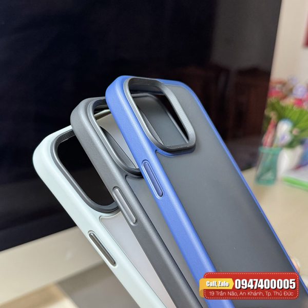 Ốp lưng iPhone 15 Pro Max Likgus lưng nhám chống sốc tốt - Hình ảnh 6