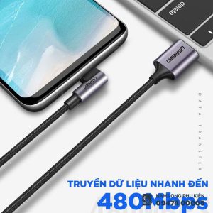 cáp sạc nhanh typec 3A