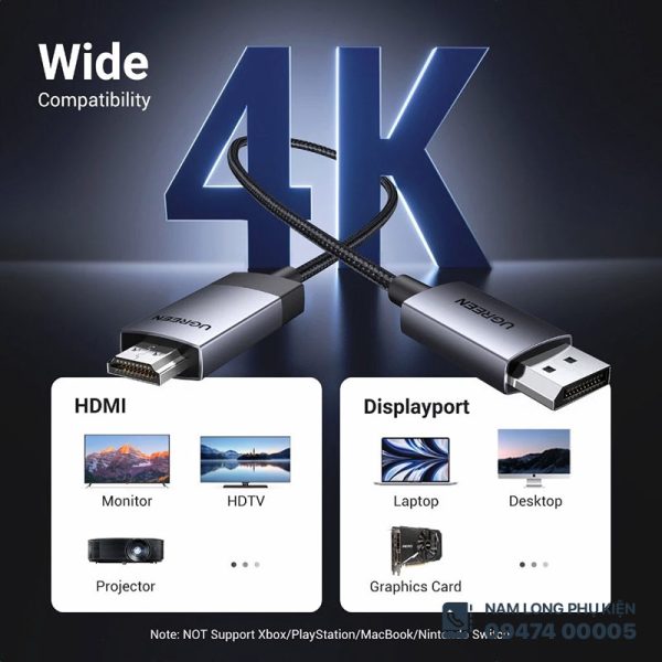 dây chuyển đổi displayport sang hdmi