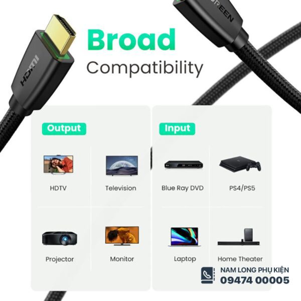 cáp HDMI dài 15m chính hãng