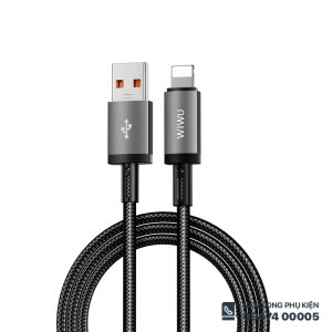 Cáp sạc iPhone WiWU Titanlink C055 – Bền bỉ, nhanh chóng, thời trang