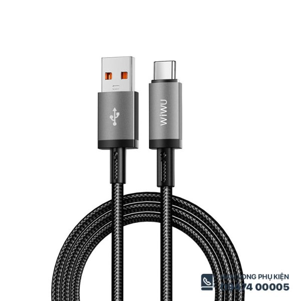Cáp sạc Type C WiWU Titanlink C054