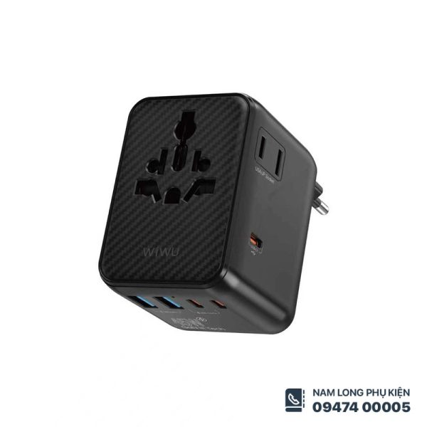 Củ sạc du lịch WIWU Warrior 25W UA011 – Nhỏ gọn, sạc nhanh, tương thích toàn cầu - Ảnh 2