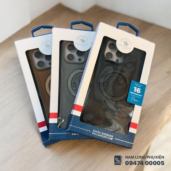 Ốp lưng iPhone 16 Pro Max Santa Barbara Polo & Racquet Club
