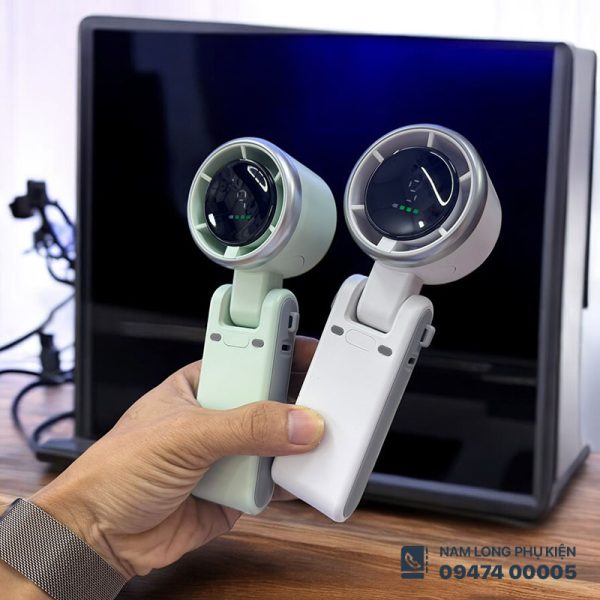 Quạt Cầm Tay Mini Gập Gọn N607 – Nhỏ gọn, mạnh mẽ, luôn sẵn sàng làm mát - Ảnh 2