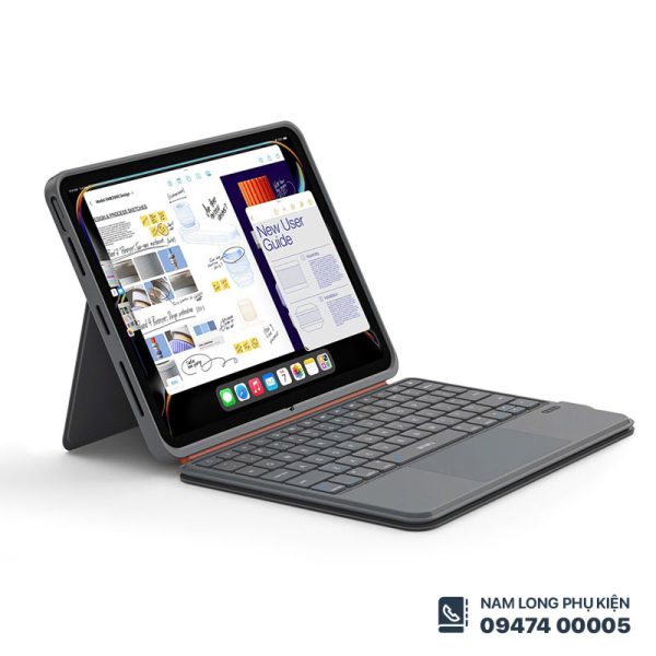 Bao da bàn phím iPad WiWU 3in1 Magnetic MK-005 – Đa năng, tiện lợi, bảo vệ toàn diện