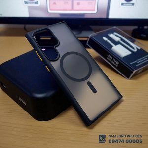 Alternative view of Ốp lưng Galaxy S23 Ultra Likgus nhám Magsafe – Chống sốc, chống vân tay, hỗ trợ sạc từ tính