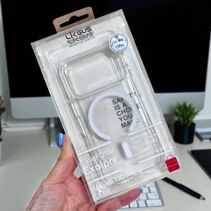 Ốp Lưng iPhone 17 Pro Likgus Trong Suốt MagSafe Chính Hãng | Nam Long Phụ Kiện