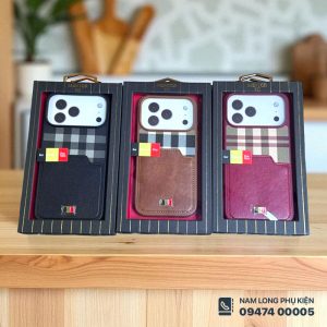 Ốp lưng iPhone 17 series để thẻ Mentor