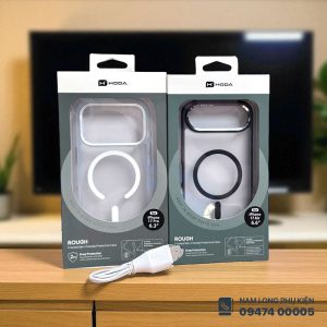 Ốp Lưng iPhone 17 Series Hoda MagSafe Rough – Chống Sốc Cao Cấp, Tích Hợp MagSafe