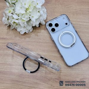 Alternative view of Ốp Lưng iPhone 17 Series Likgus Stand Trong Suốt – Bảo Vệ Cao Cấp, Tiện Lợi Giá Đỡ