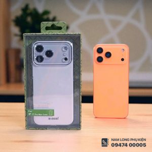 Ốp Lưng Trong Suốt iPhone 17 Series Memumi – Siêu Mỏng, Sang Trọng, Tinh Tế