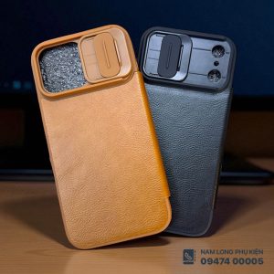 Alternative view of Bao da iPhone 17 Pro Max Nillkin Qin chính hãng – Sang trọng & Bền bỉ