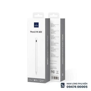 Bút cảm ứng iPad WiWU Pencil W A03 – Viết mượt, chuẩn nét