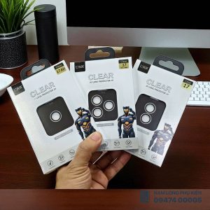 Kính cường lực camera iPhone 17 Series URR PVD – Bảo vệ & Thẩm mỹ