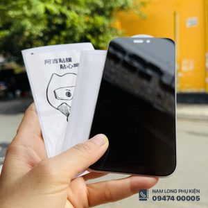 Alternative view of Cường lực iPhone 17 Series chống nhìn trộm 360 độ WiWU