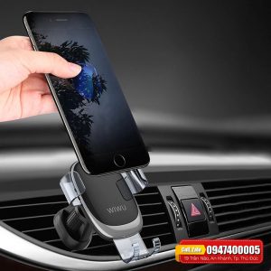 Alternative view of Giá đỡ điện thoại ô tô WiWU CH010 gắn khe gió – Chắc chắn & tiện dụng