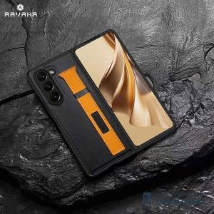 Alternative view of Ốp lưng da Galaxy Z Fold 7 Ravaka cao cấp – Sang trọng & Bền bỉ