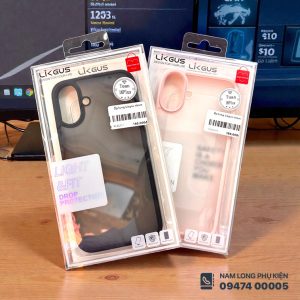 Ốp lưng iPhone 16 Plus Likgus nhám – Chống bám vân, mỏng đẹp, bảo vệ tốt