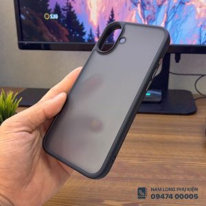Alternative view of Ốp lưng iPhone 16 Plus Likgus nhám – Chống bám vân, mỏng đẹp, bảo vệ tốt