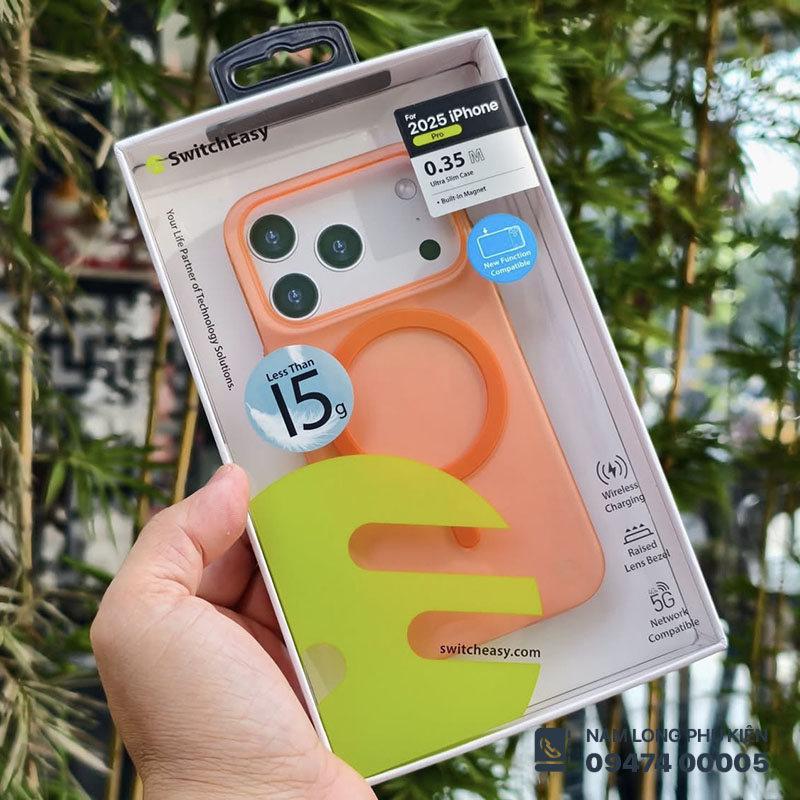 Ốp lưng iPhone 17 series Switheasy thin 0.35mm Magsafe - Ảnh 5