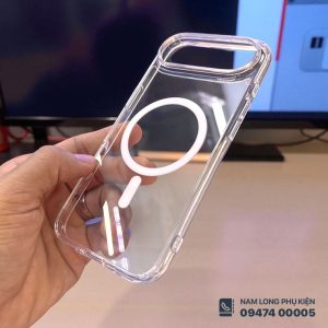 Ốp lưng iPhone Air trong suốt MagSafe Likgus – Mỏng nhẹ, bám chắc, chống ố