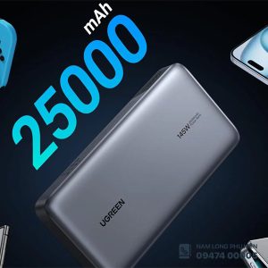 Pin sạc dự phòng Ugreen 145W 25000mAh – Dung lượng lớn, sạc siêu nhanh