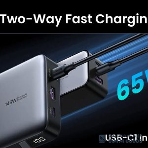 Alternative view of Pin sạc dự phòng Ugreen 145W 25000mAh – Dung lượng lớn, sạc siêu nhanh