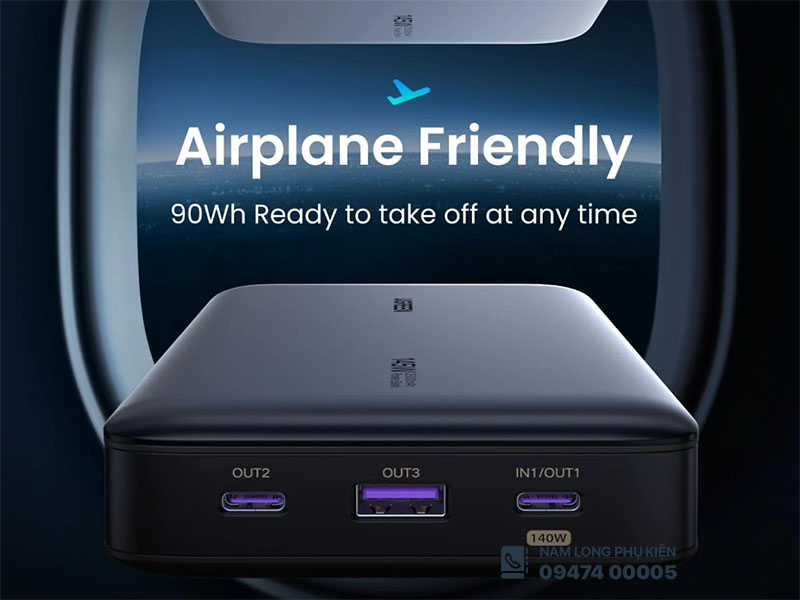 Pin sạc dự phòng Ugreen 145W 25000mAh – Dung lượng lớn, sạc siêu nhanh - Ảnh 6