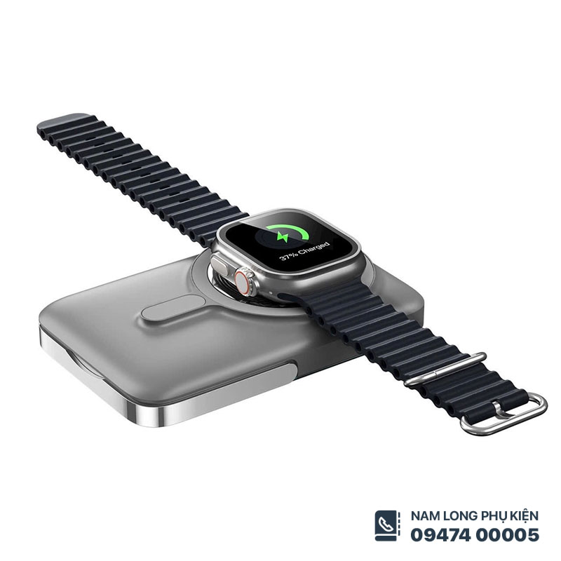 Sạc dự phòng không dây 3in1 WiWU Elite Wi-P018 – Tiện lợi & đa năng - Ảnh 4