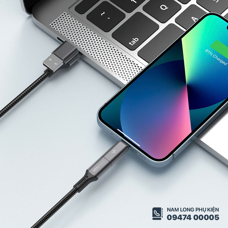 Cáp sạc 4in1 WiWU Raptor Pro 240W – Siêu bền, đa năng, sạc nhanh - Ảnh 5