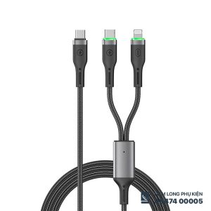 Cáp sạc 100w USB C to USC C + Lightning WiWU Oringlink