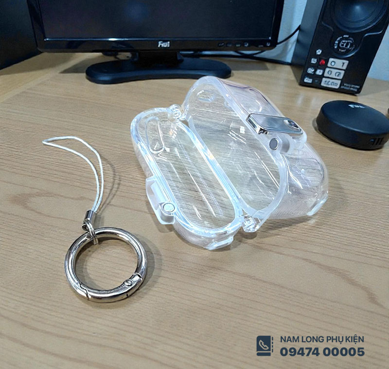 Bao Airpods Pro 3 trong suốt Ravaka Cara - Ảnh 2