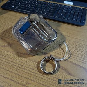 Bao Airpods Pro 3 trong suốt Ravaka Cara