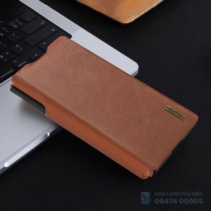 Bao da Galaxy Z Fold 7 Nillkin Qin kèm bút cảm ứng