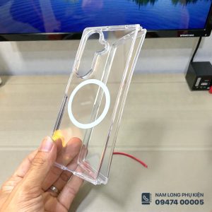 Alternative view of Ốp lưng Galaxy Z Fold 7 Likgus trong suốt – Hỗ trợ sạc không dây