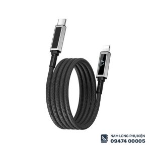 Alternative view of Cáp Type-C to Lightning WiWU Warriors 27W – Sạc nhanh iPhone, bền