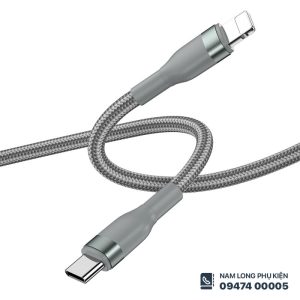 Alternative view of Cáp sạc iPhone WiWU Concise C017 30W 2m – Sạc nhanh, bền, dài tiện lợi