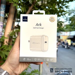 Củ sạc nhanh 45W WiWU Ark GaN U035 chính hãng