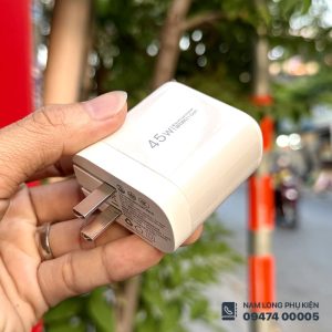 Alternative view of Củ sạc nhanh 45W WiWU Ark GaN U035 chính hãng