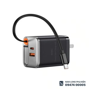 Củ sạc WiWU Helix 67W G020 kèm dây