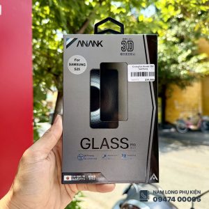 Cường lực chống nhìn trộm Galaxy S25 Anank chính hãng