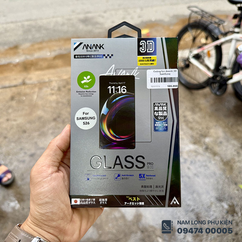 Cường lực Galaxy S26 Anank trong suốt - Ảnh 2