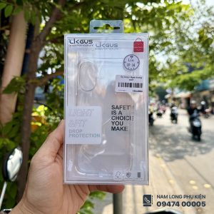 Ốp lưng iPhone 17 WiWU Trong Suốt - Chống Ố Vàng, Chống Va Đập
