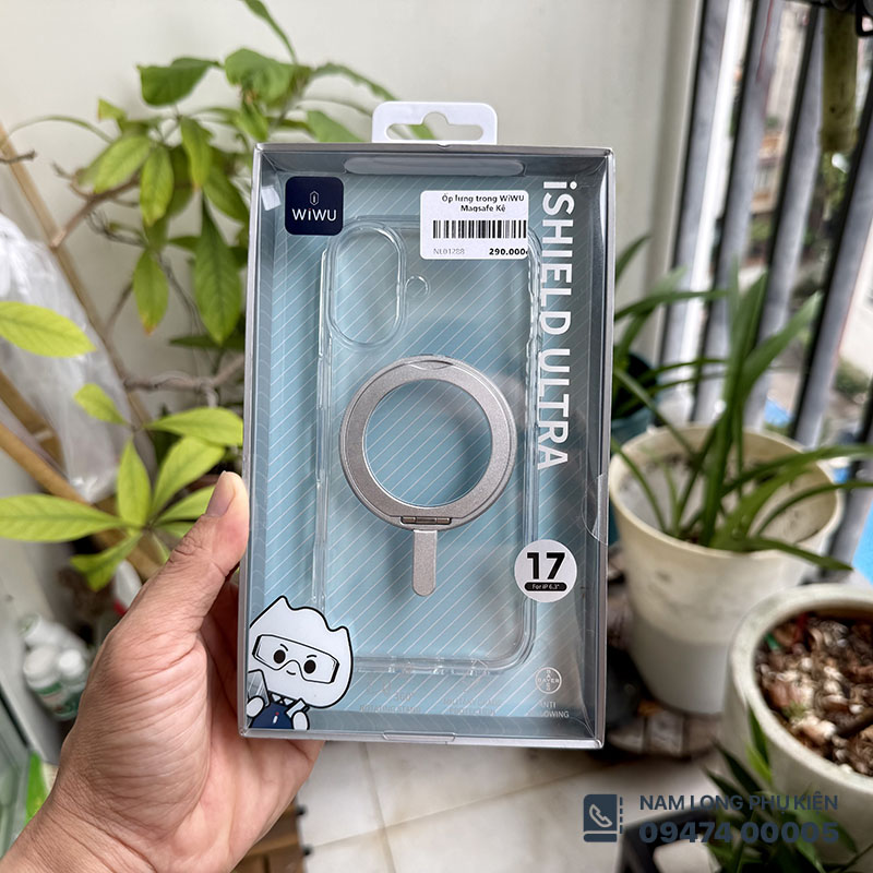 Ốp lưng iPhone 17 WiWU iShield Pro MMC-101 – Chống sốc, bền đẹp