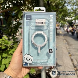 Ốp iPhone Air WiWU iShield Ultra kệ đỡ – Chống sốc, tiện lợi