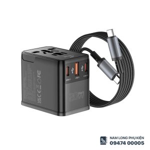 Củ sạc du lịch đa năng 20W kèm cáp WiWU UA013