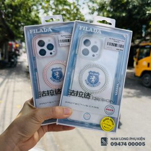 Ốp iPhone 14 Pro Max Filada camera màu – MagSafe, chống sốc